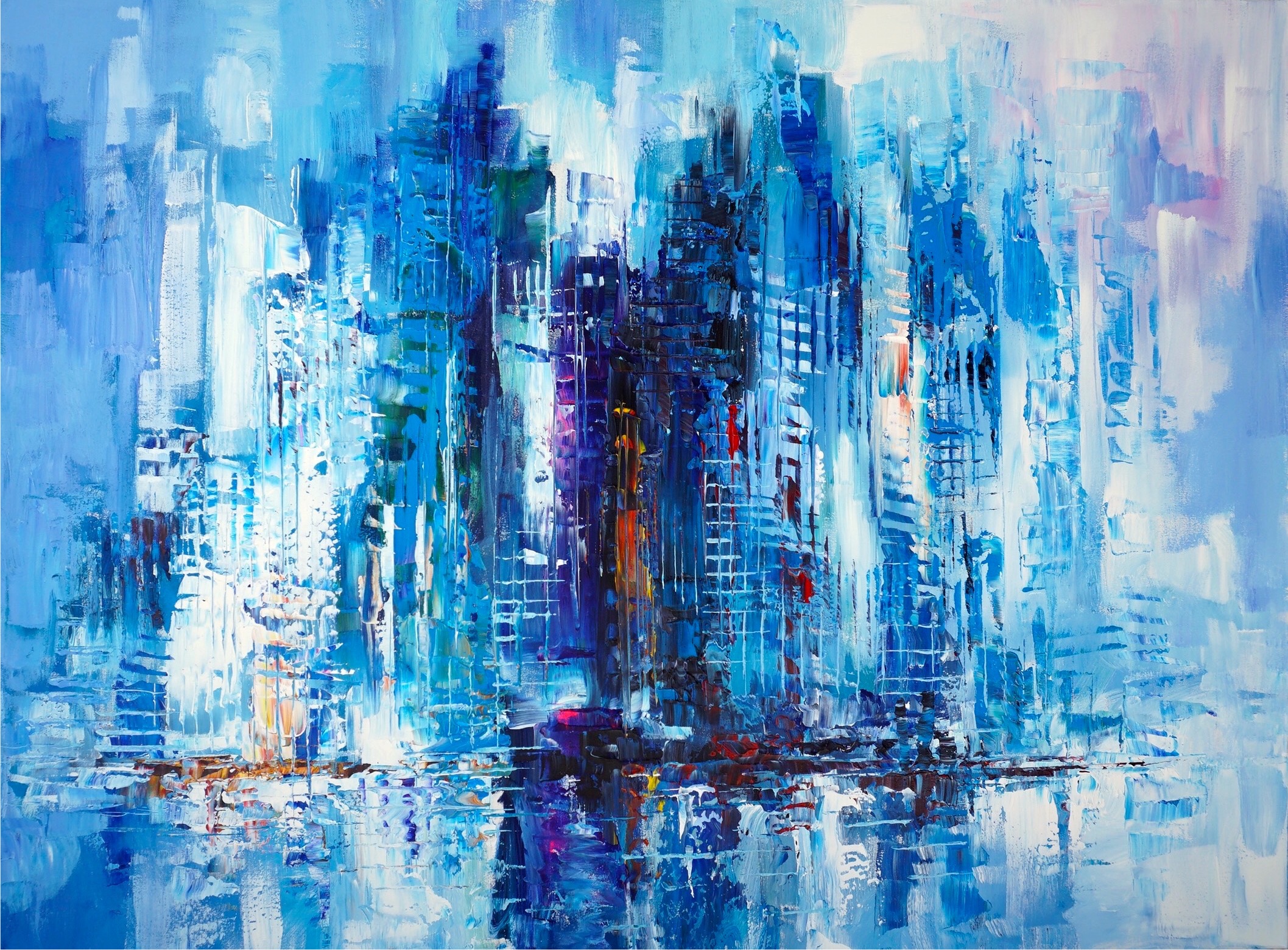 NEW YORK - 121 X 152 cm by Paul Ygartua