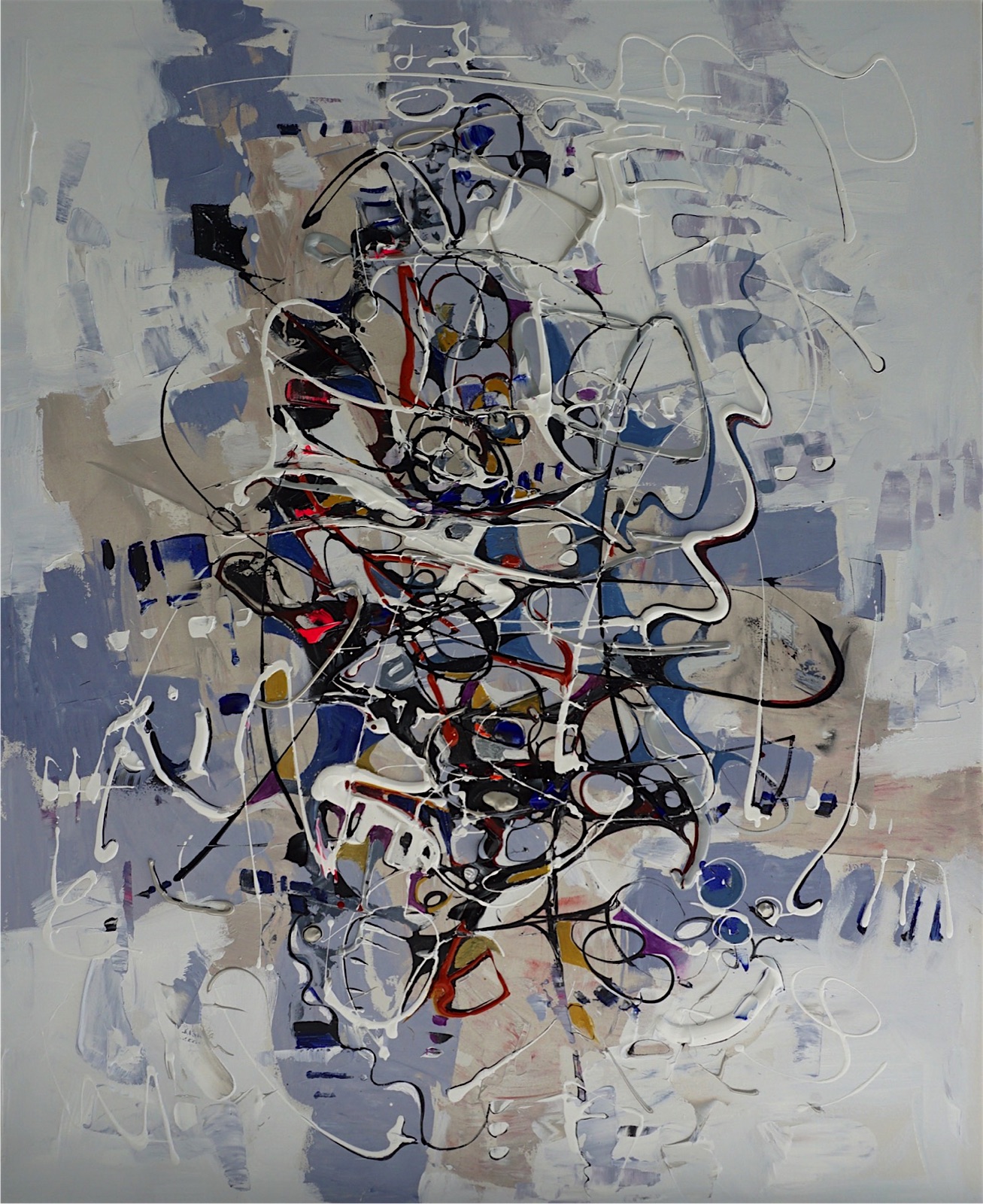COMPLEX - 121 x 152 cm (sold) by Paul Ygartua