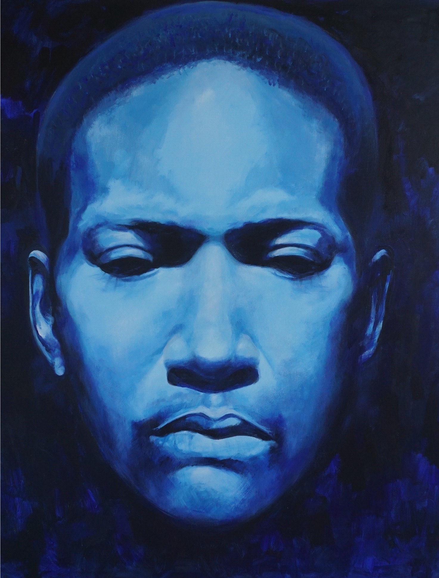 JOHN COLTRANE “TRANE’ - 121 x 152 cm by Paul Ygartua